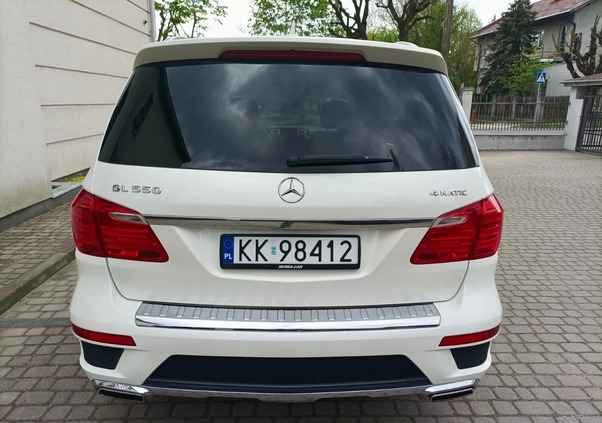 Mercedes-Benz GL cena 139900 przebieg: 125000, rok produkcji 2013 z Kutno małe 436